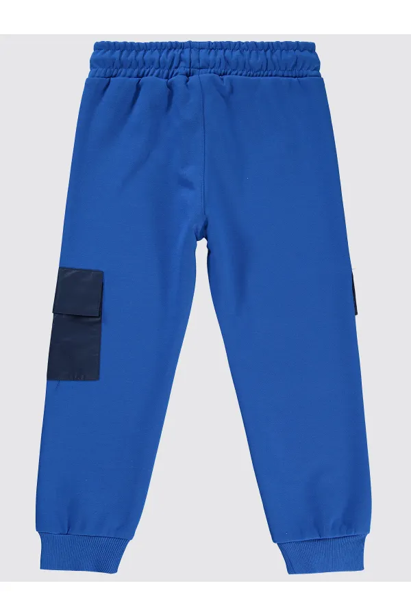 Erkek Çocuk Eşofman Altı 6-9 Yaş Saks - Paket