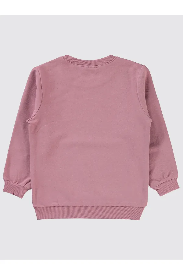Sweat-shirt fille 2-5 ans rose cosmétique - Paquet