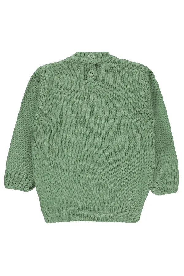 Pull bébé 0-24 mois kaki - Pack