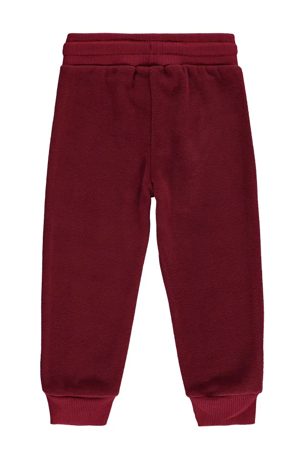 Erkek Çocuk Eşofman Altı 2-5 Yaş Bordo - Paket