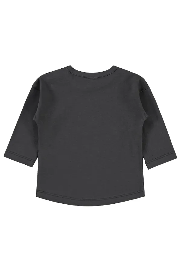 Baby Sweatshirt 0-24 Months Anthracite - Package
