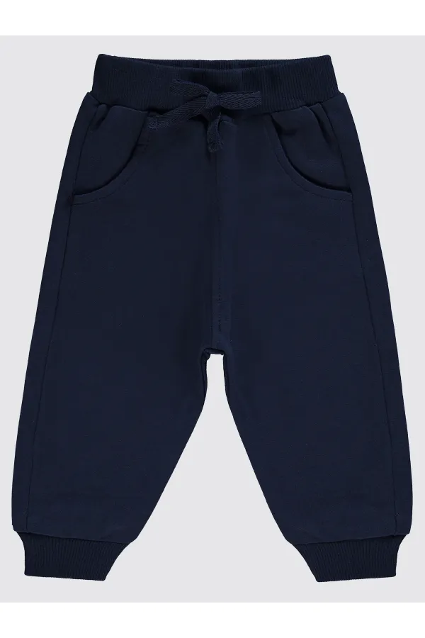 Pantalon de survêtement bébé 0-24 mois bleu marine - Pack