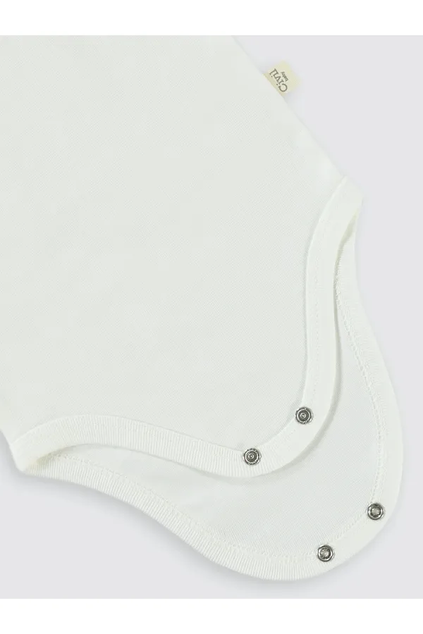 Body bébé à pression 0-24 mois blanc - Pack