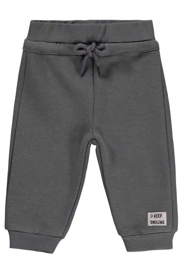 Baby Tracksuit Bottoms 0-24 Months Smoke - Package
