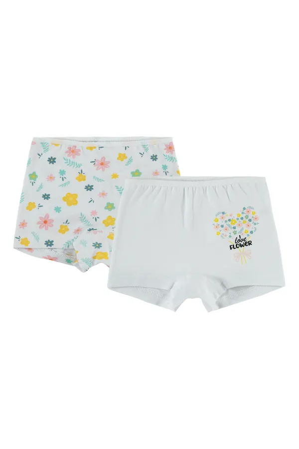 Kız Çocuk Boxer 2-9 Yaş Standart - Paket