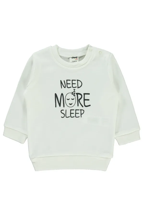 Sweat Bébé 0-24 Mois Écru - Pack