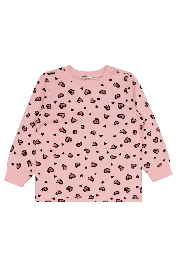 Girls Pajama Set 2-5 Years Old Pink - Package