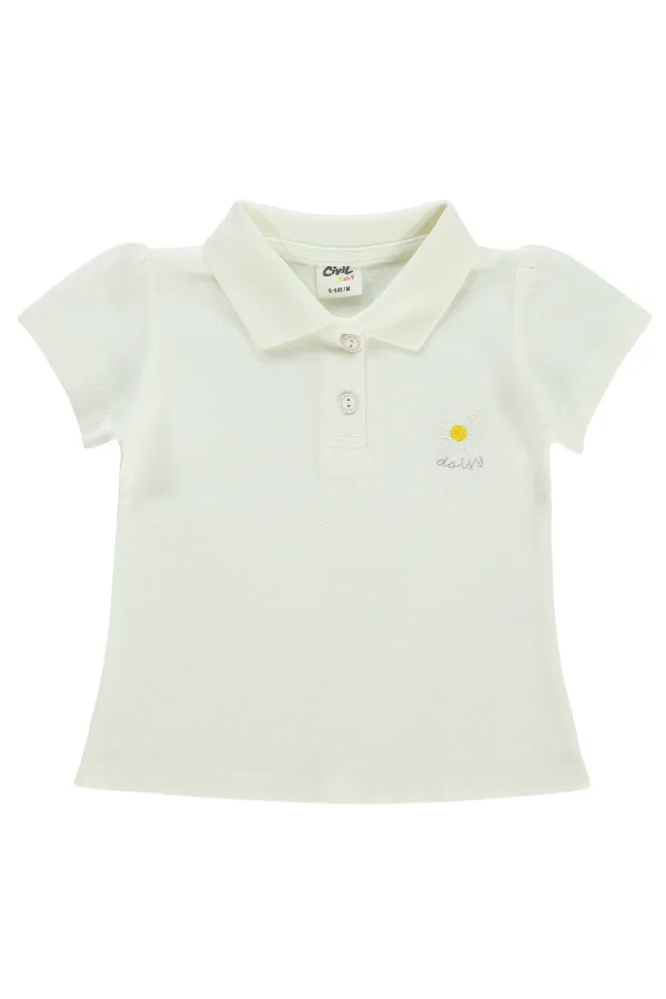 T-shirt bébé 0-24 mois écru - Pack