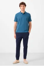 Tommylife Toptan Standart Fit Dokuma Hafif Esnek Chino Erkek Pantolon 82179 Lacivert