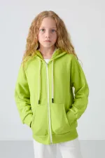 Tommylife Toptan 7-15 Yaş Kapüşonlu Standart Kalıp Kız Çocuk Sweatshirt 75149 Lime Yeşil Tommylife Toptan 7-15 Yaş Kapüşonlu Standart Kalıp Kız Çocuk Sweatshirt 75149 Lime Yeşil