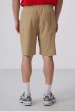 Tommylife Toptan Standart Fit Dokuma Hafif Esnek Chino Şort 81290 Koyu Bej Tommylife Toptan Standart Fit Dokuma Hafif Esnek Chino Şort 81290 Koyu Bej