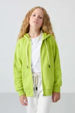 Tommylife Toptan 7-15 Yaş Kapüşonlu Standart Kalıp Kız Çocuk Sweatshirt 75149 Lime Yeşil Tommylife Toptan 7-15 Yaş Kapüşonlu Standart Kalıp Kız Çocuk Sweatshirt 75149 Lime Yeşil