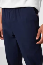 Tommylife Toptan Standart Fit Dokuma Hafif Esnek Chino Erkek Pantolon 82178 Lacivert
