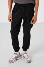 Tommylife Toptan Standart Fit Dokuma Hafif Esnek Chino Erkek Pantolon 82176 Siyah